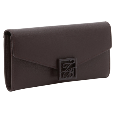 Ted Baker Anisal TB Detail Large Leather Purse | Wine