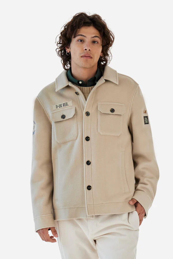 La Martina Men’s Cashmere Field Jacket Guards | Beige