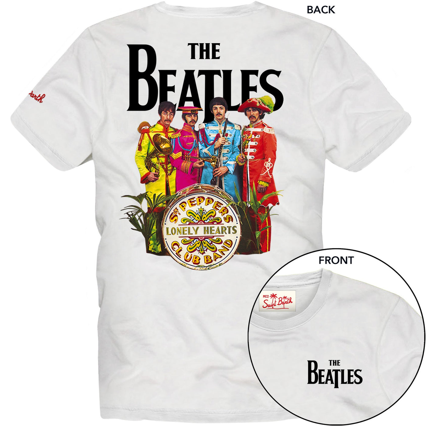 MC2 Saint Barth Beatles T-shirt | White