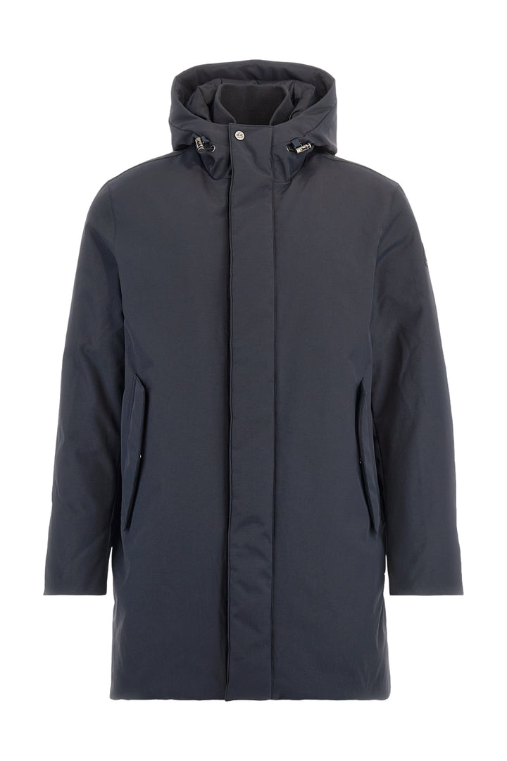 La Martina Men's Down Long Jacket | Navy