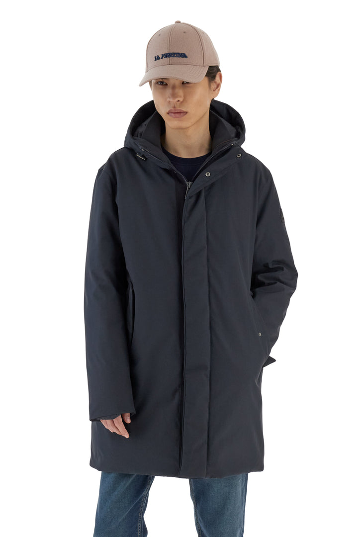 La Martina Men's Down Long Jacket | Navy