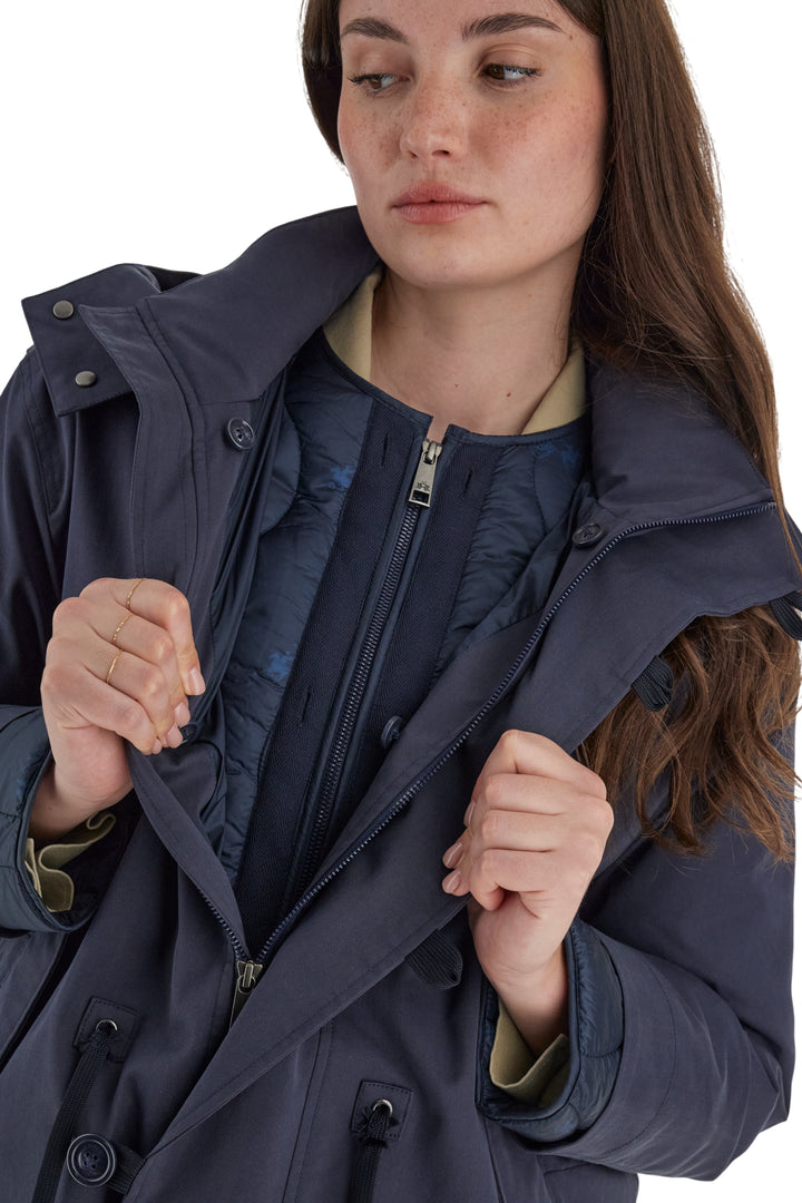 La Martina Women’s Parka Jacket | Navy