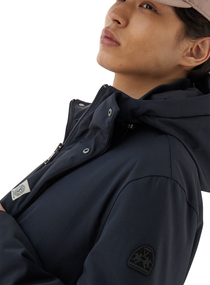 La Martina Men's Down Long Jacket | Navy