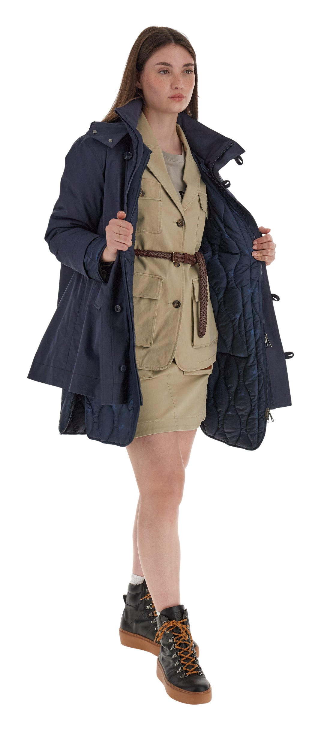 La Martina Women’s Parka Jacket | Navy