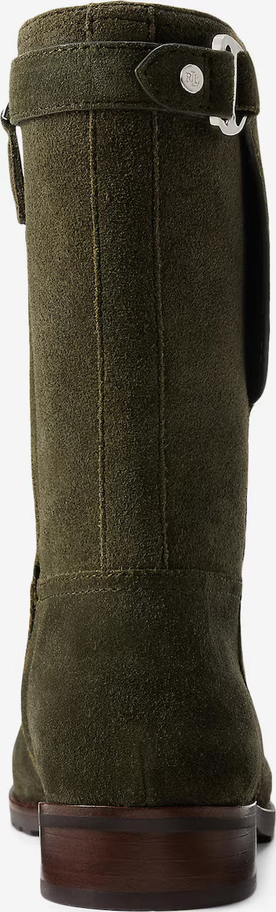 Lauren Ralph Lauren Tasha Ankle Mid Boots | Dark Olive