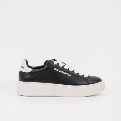 Karl Lagerfeld Men's Kaprika Low Top Sneakers | Black