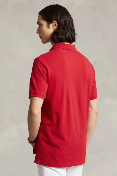 Ralph Lauren The Iconic Mesh Polo Shirt | Red