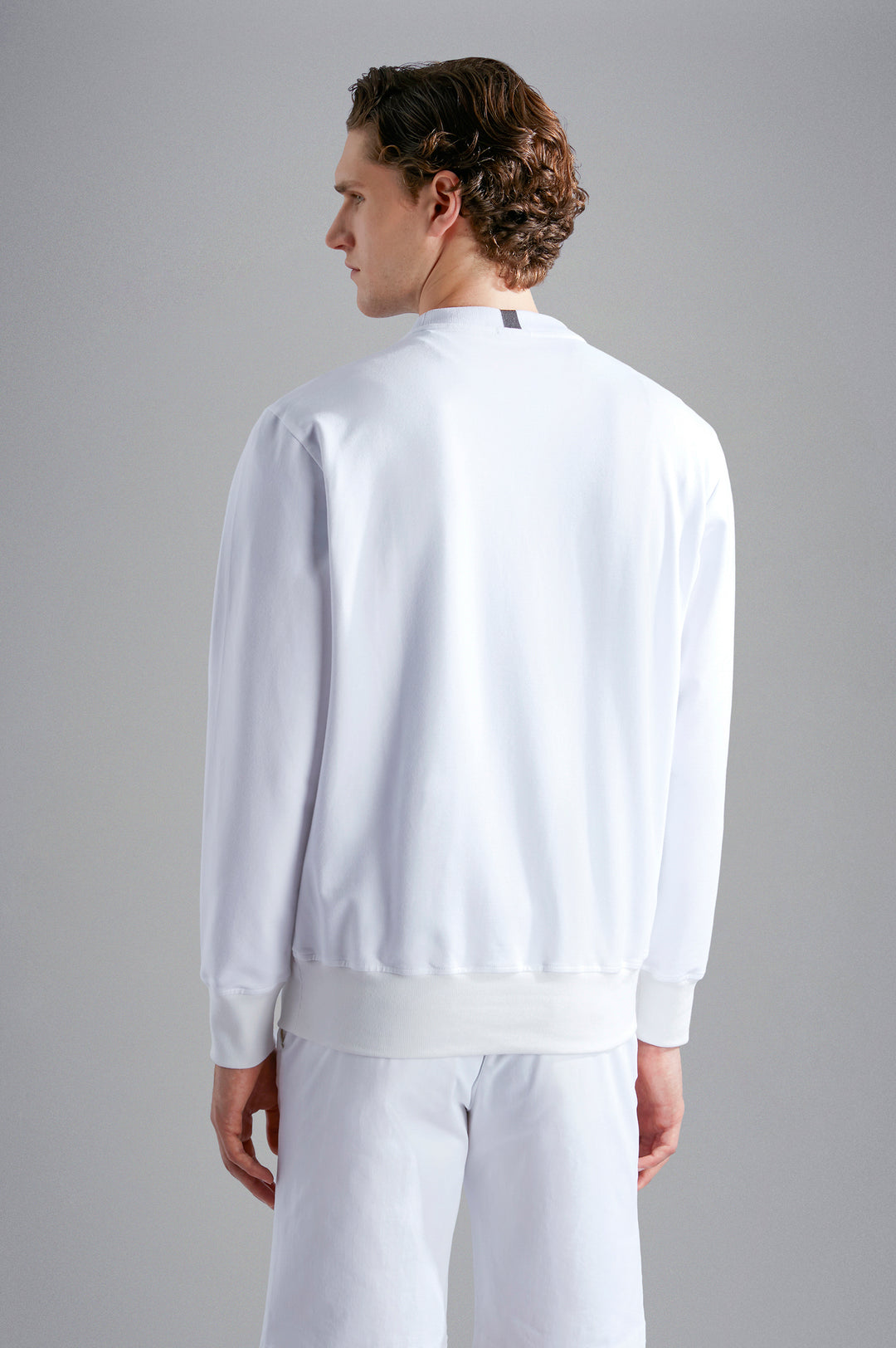 Paul & Shark Stretch Cotton Sweatshirt | White