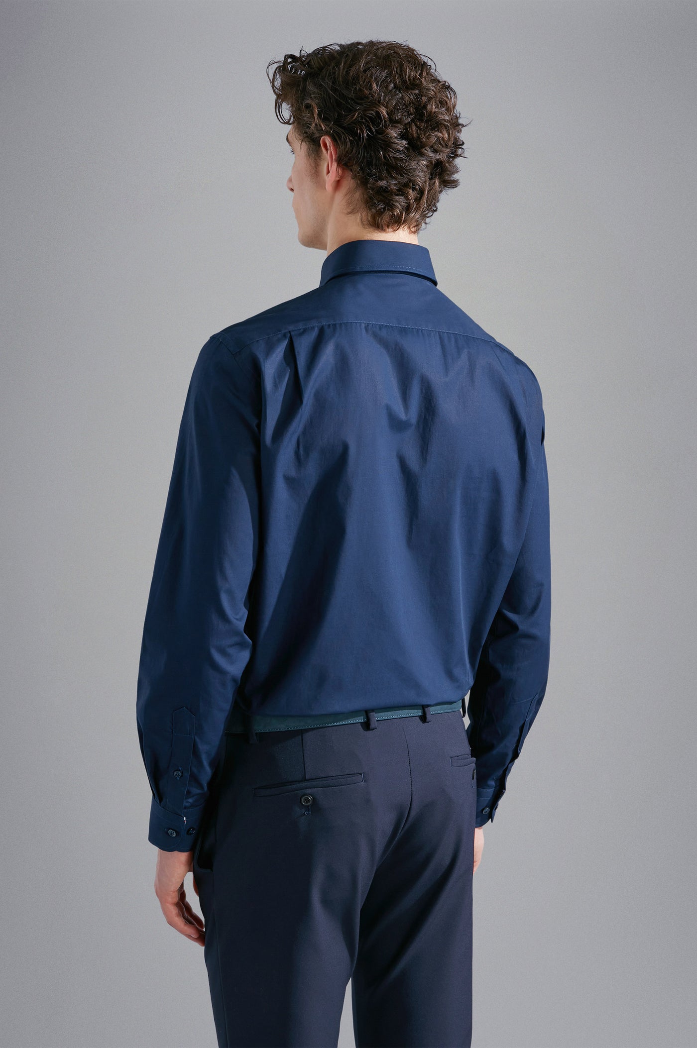 Paul & Shark Cotton Poplin Shirt | Navy