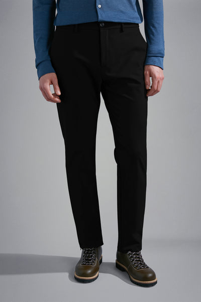 Paul & Shark Dynamic Stretch Chino Trousers | Black