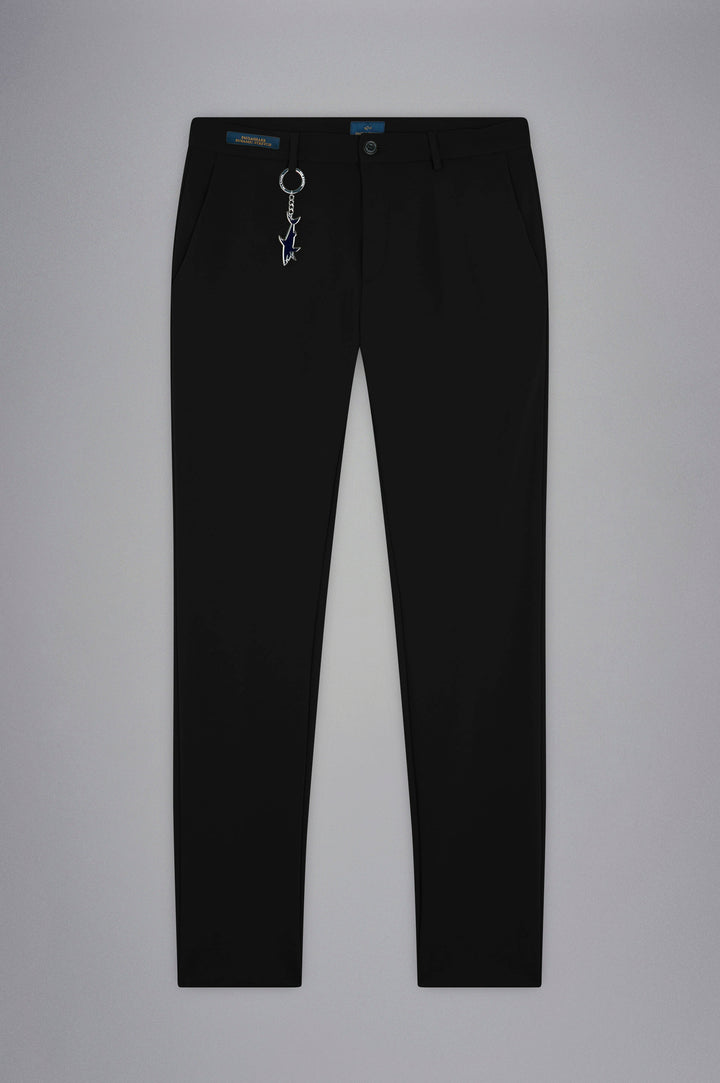 Paul & Shark Dynamic Stretch Regular Fit Trousers | Black