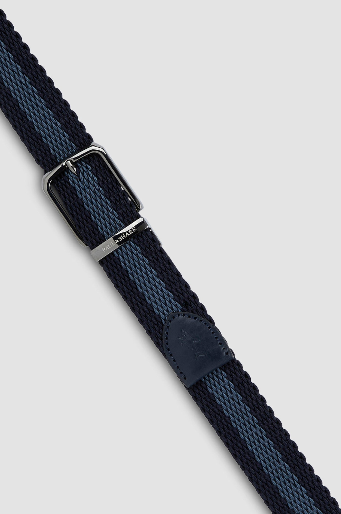 Paul & Shark Contrast Stripes Reversible Belt | Navy