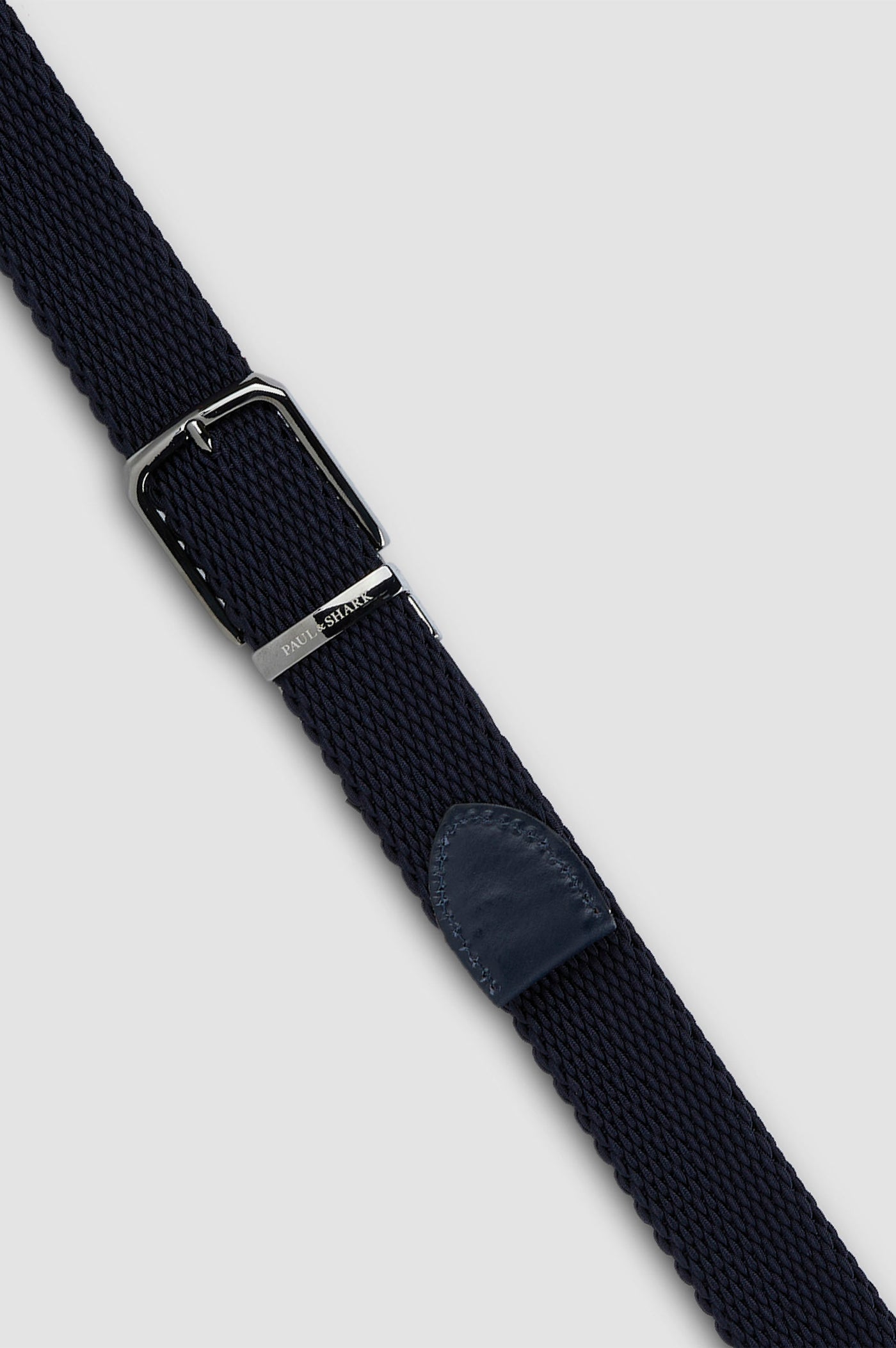 Paul & Shark Contrast Stripes Reversible Belt | Navy