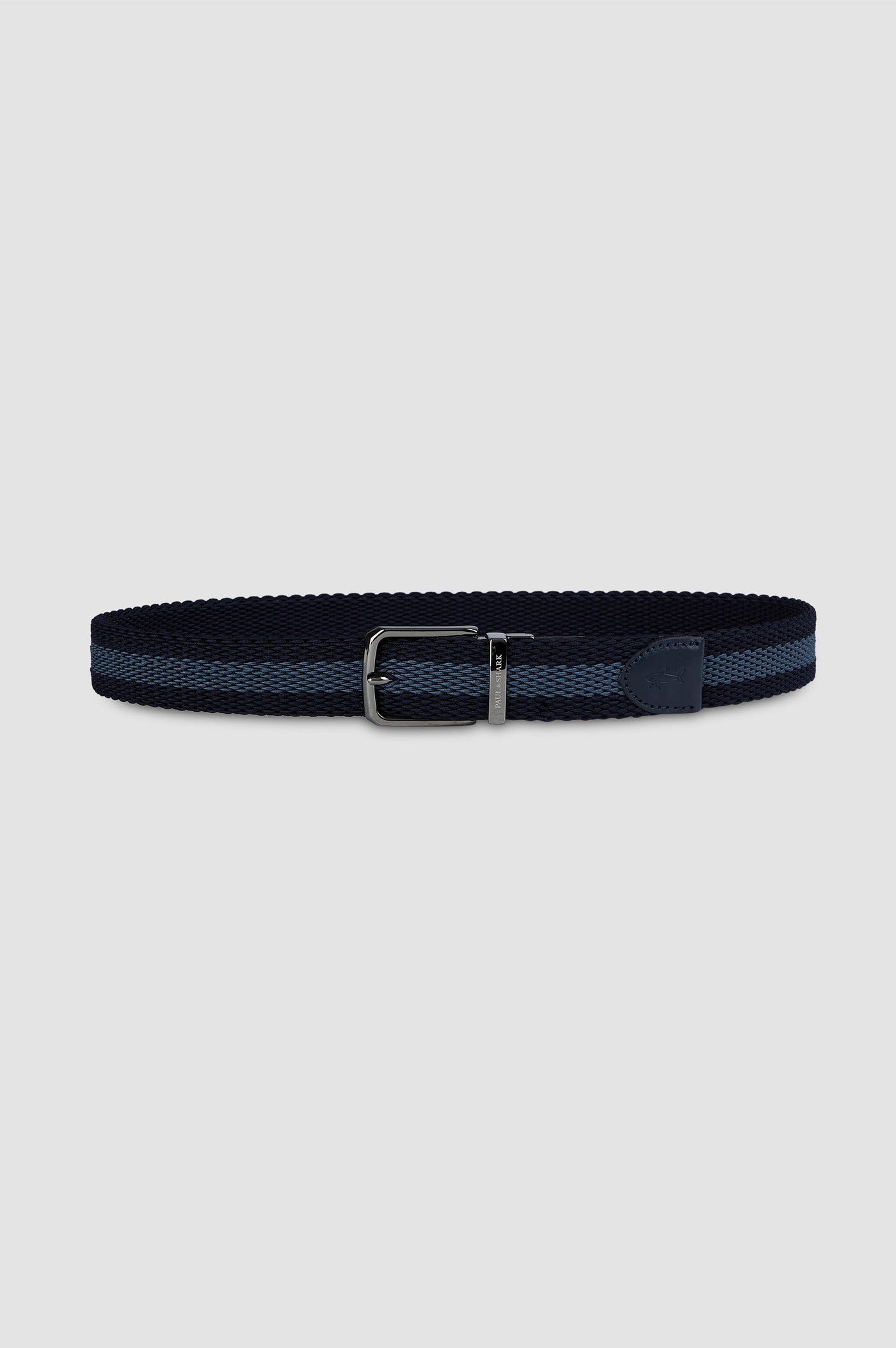 Paul & Shark Contrast Stripes Reversible Belt | Navy