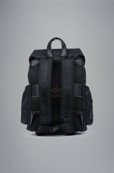 Paul & Shark Expedition Tech-Fabric Backpack | Black