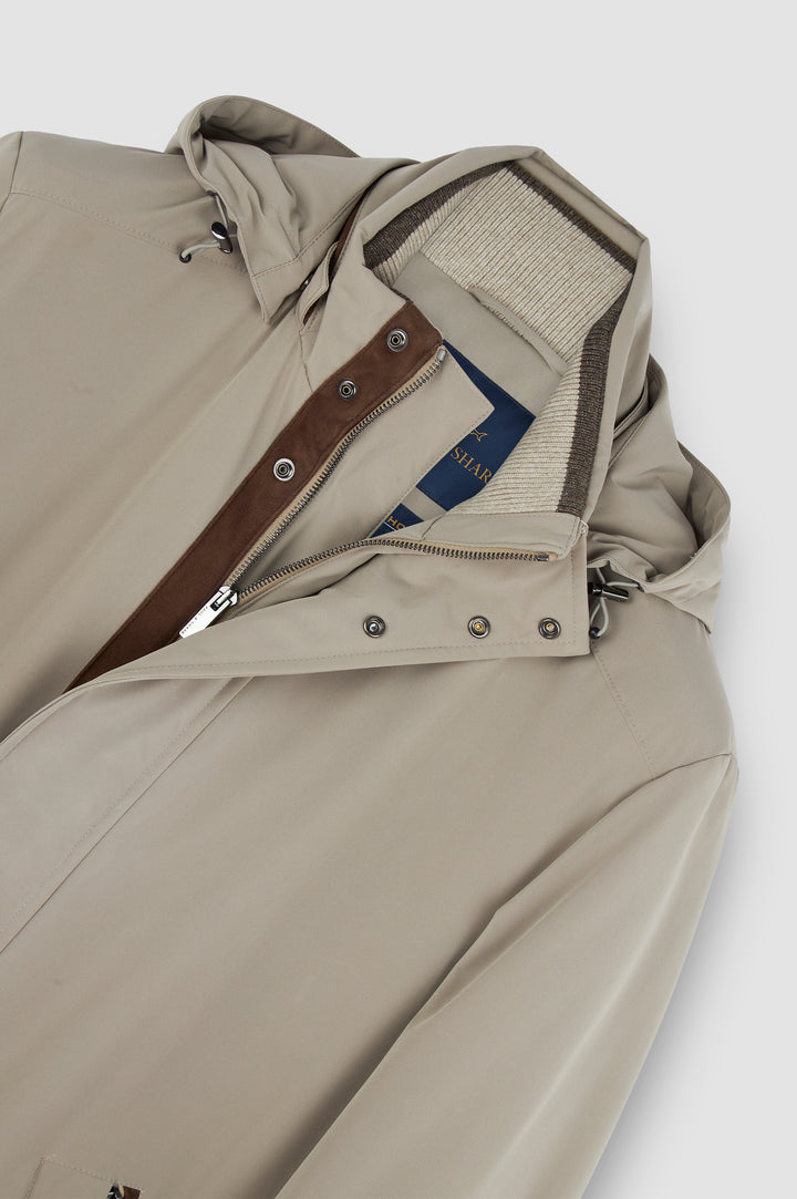 Paul & Shark Paul & Shark Typhoon 4x4 Stretch Coat | Beige