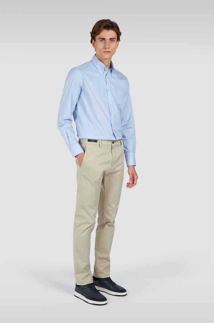 Paul & Shark Cotton Poplin Shirt | Light Blue