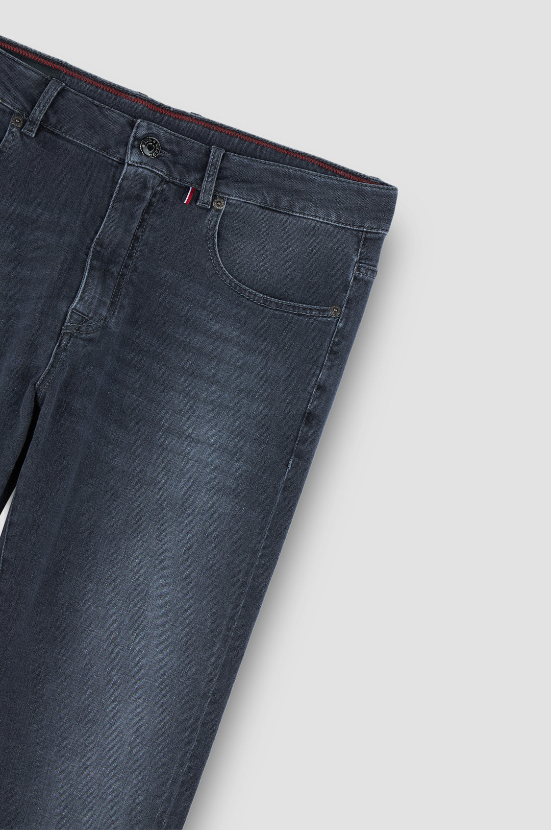 Paul & Shark Black Rivet Organic Stretch Denim | Grey