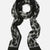 PennyBlack Arabo Scarf | Black/Grey