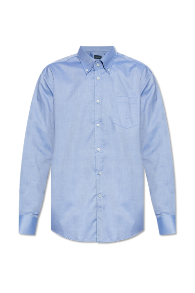 Paul & Shark Cotton Summer Oxford Shirt | Blue