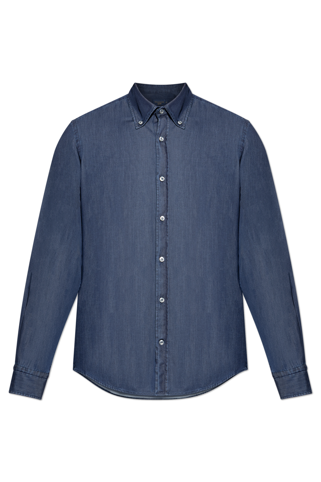 Paul & Shark Giza Cotton X-Soft Light Denim Shirt | Navy