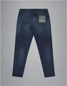 Paul & Shark Fleece Stretch Denim Jeans | Navy