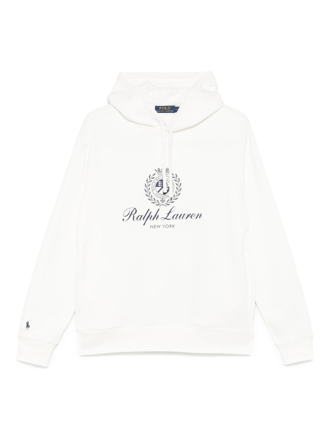 Ralph Lauren Sweatshirt with Graphic Fleece | White