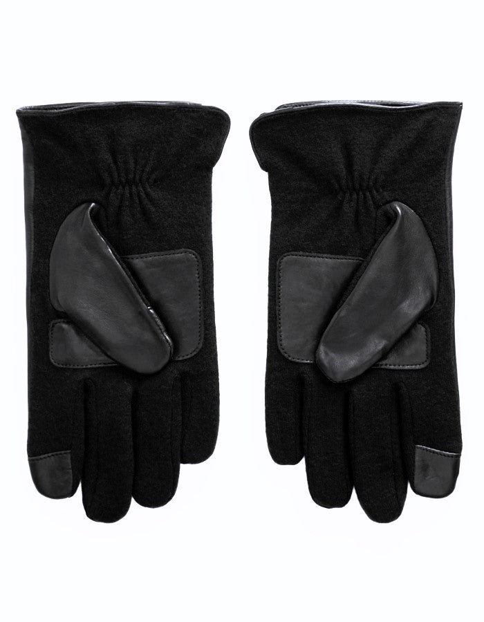 Ralph Lauren Leather Gloves | Black