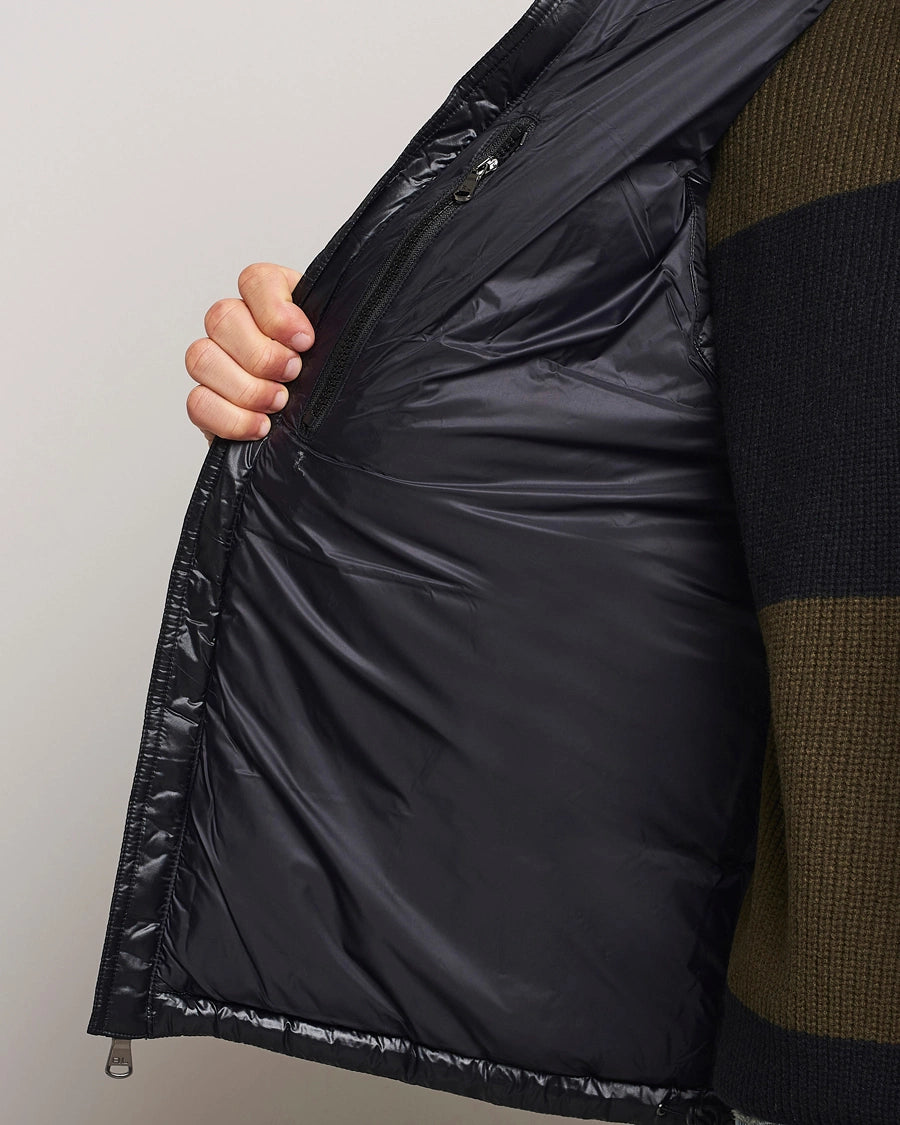 Ralph Lauren Men's Down Gilet | Black Glossy