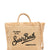 MC2 Saint Barth Colette Straw Bag | Black/Beige
