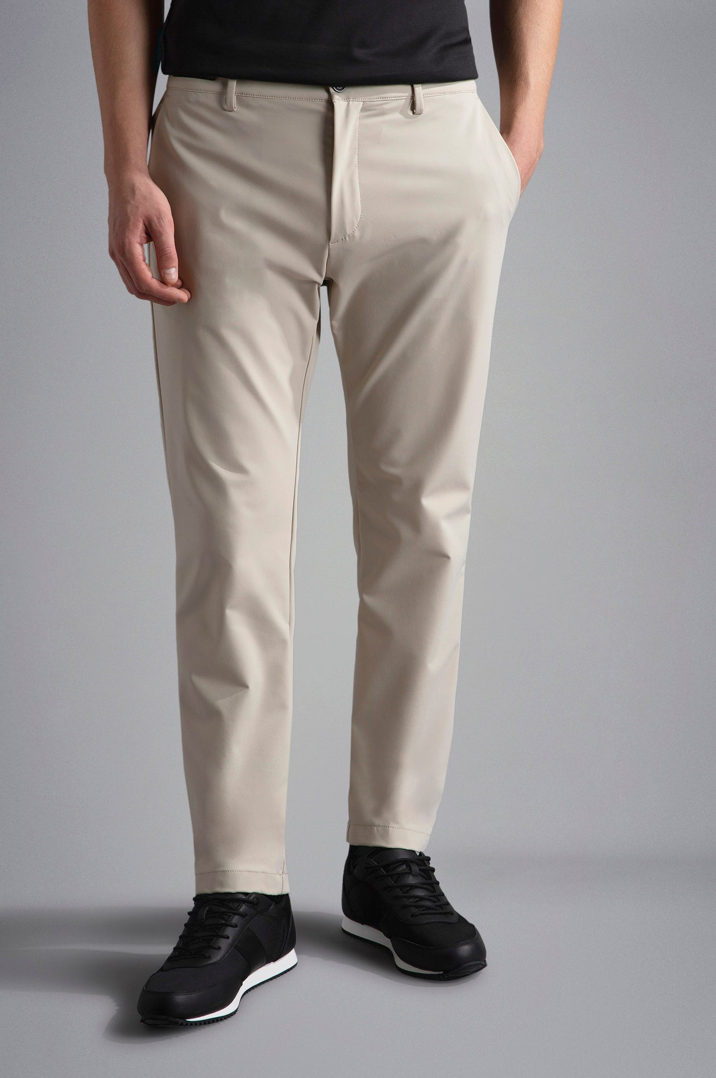 Paul & Shark Dynamic Stretch Chino Trousers | Beige