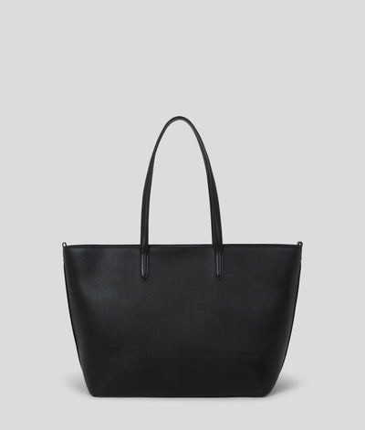 Karl Lagerfeld Logo Large Tote Bag | Black