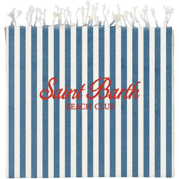 MC2 Saint Barth Foutas Light N Beach Stripes | Navy