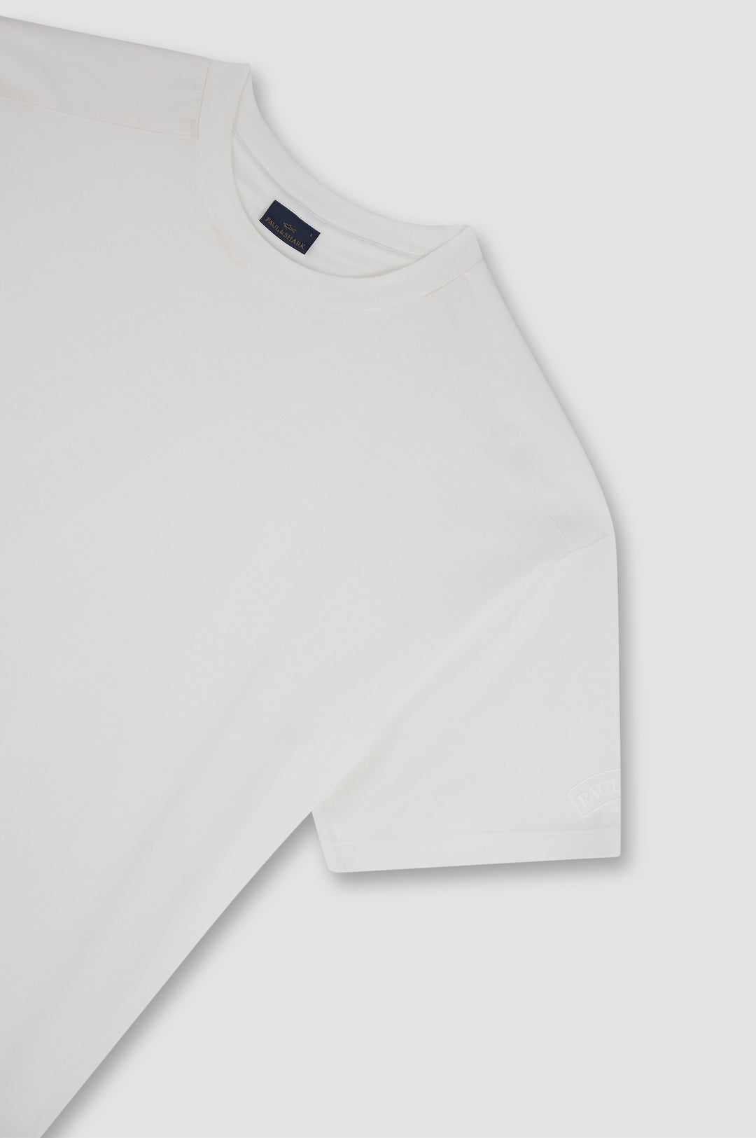 Paul & Shark Regular Fit Cotton T-shirt | Cream