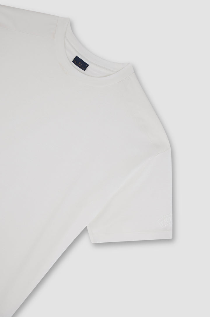 Paul & Shark Regular Fit Cotton T-shirt | Cream