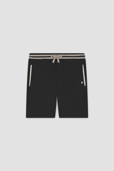 Paul & Shark XSoft Fleece Cotton Shorts | Black