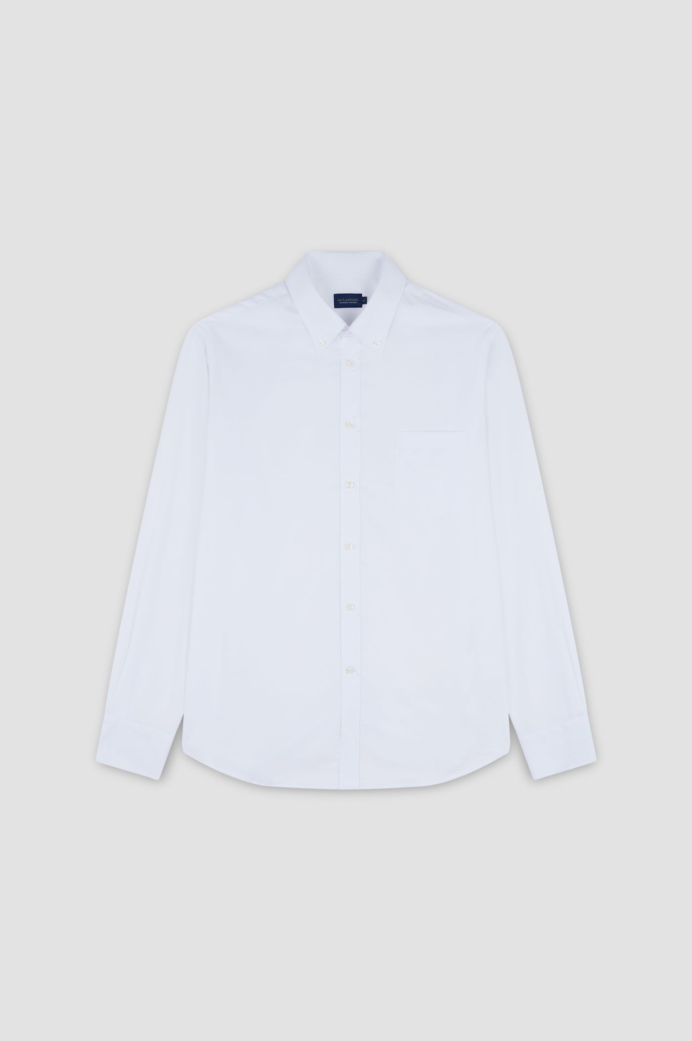 Paul & Shark Cotton Summer Oxford Shirt | White