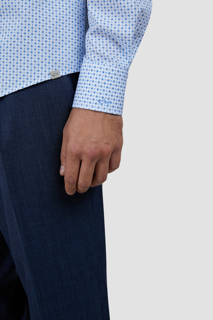 Paul & Shark Riviera Cotton Shirt | Blue