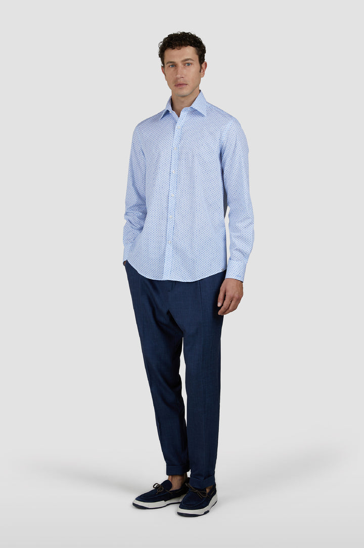 Paul & Shark Riviera Cotton Shirt | Blue
