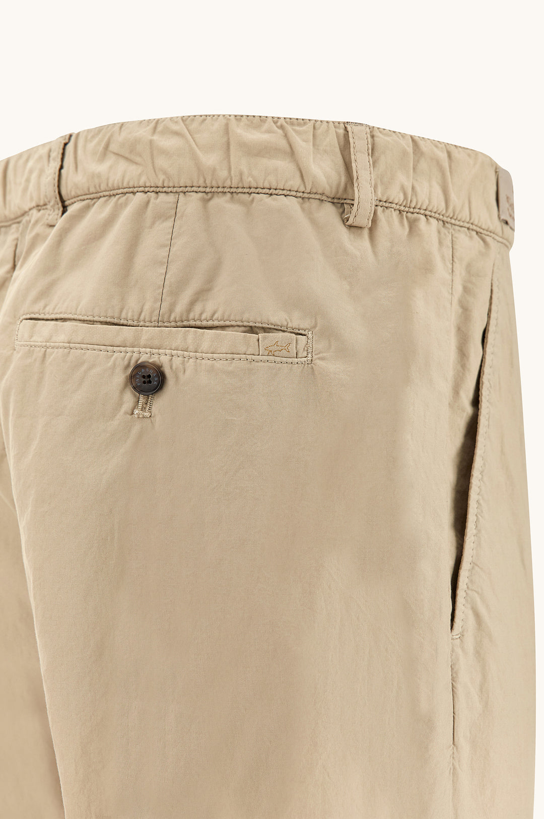 Paul & Shark Chino Pants in Ultralight Poplin Cotton | Beige