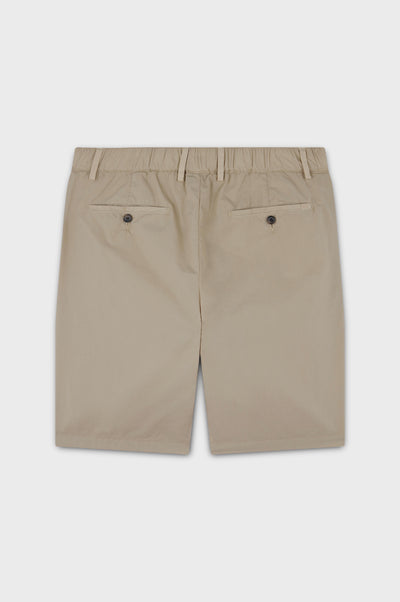 Paul & Shark Ultralight Popeline Cotton Bermuda | Beige