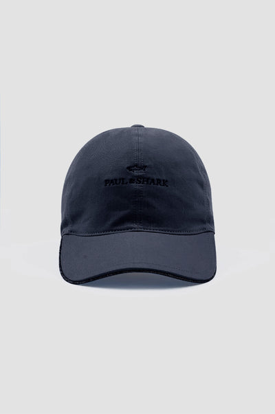 Paul & Shark Baseball Hat with Logo Embroidery | Navy