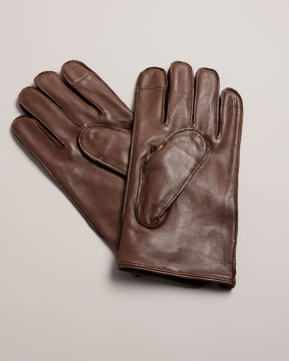 Ted Baker Alexxs Leather Gloves | Brown