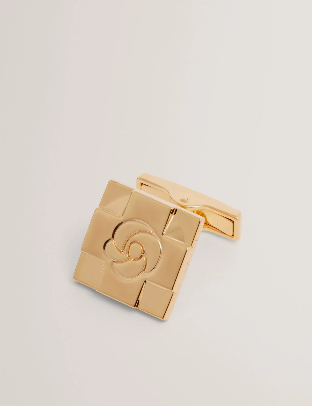 Ted Baker Rosemel Rose Cufflinks and Tie Bar Set | Gold