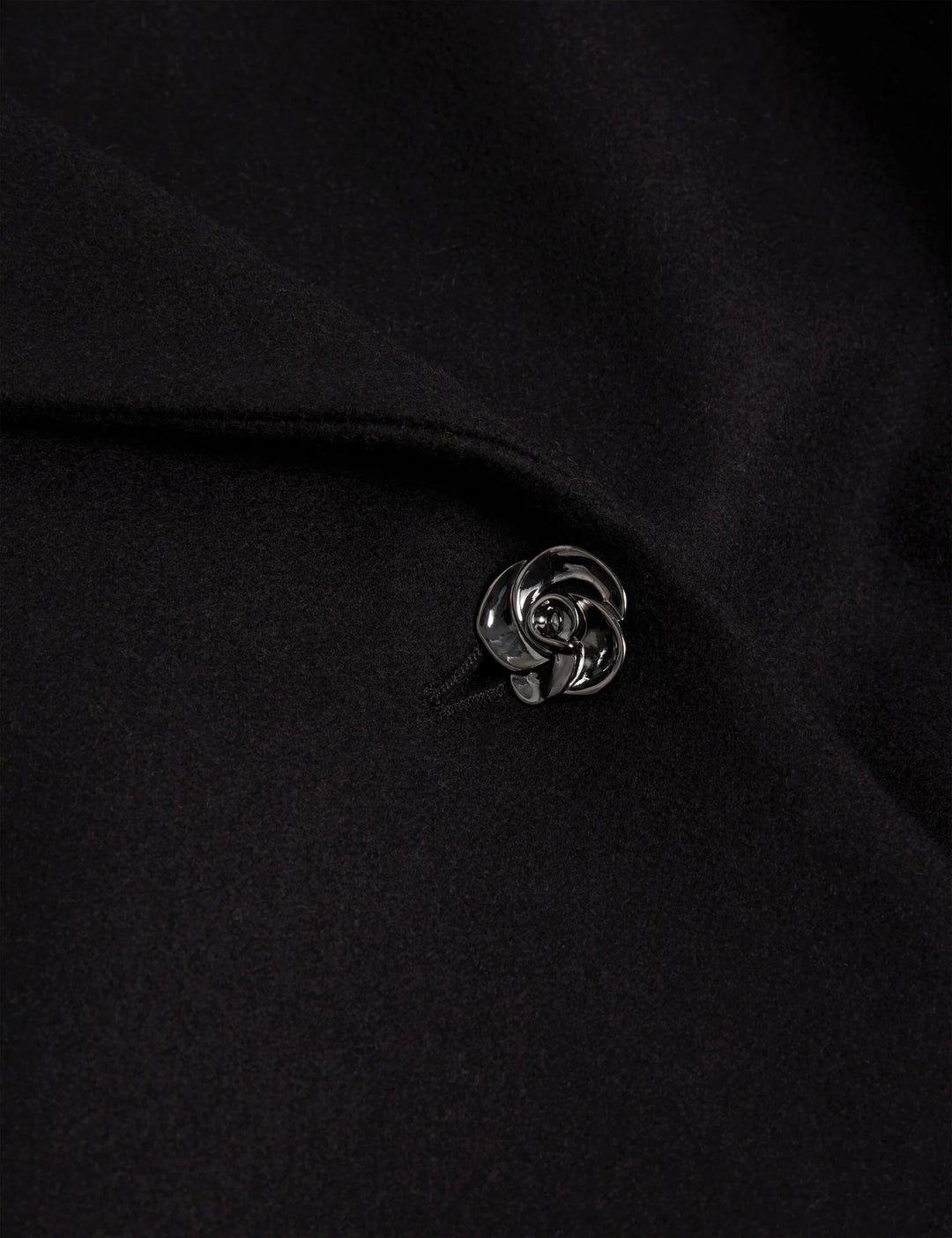 Ted Baker Toroja Faux Fur Belted Short Coat | Black