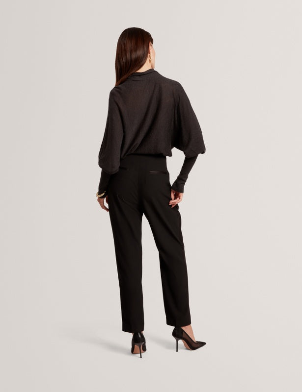 Ted Baker Jeania Funnel Neck Jumper | Charcoal