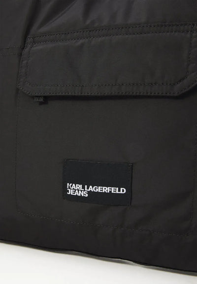 Karl Lagerfeld Nylon Utility Shopper Bag | Black