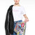 Never Needy Checkered Scarf | Multi/White