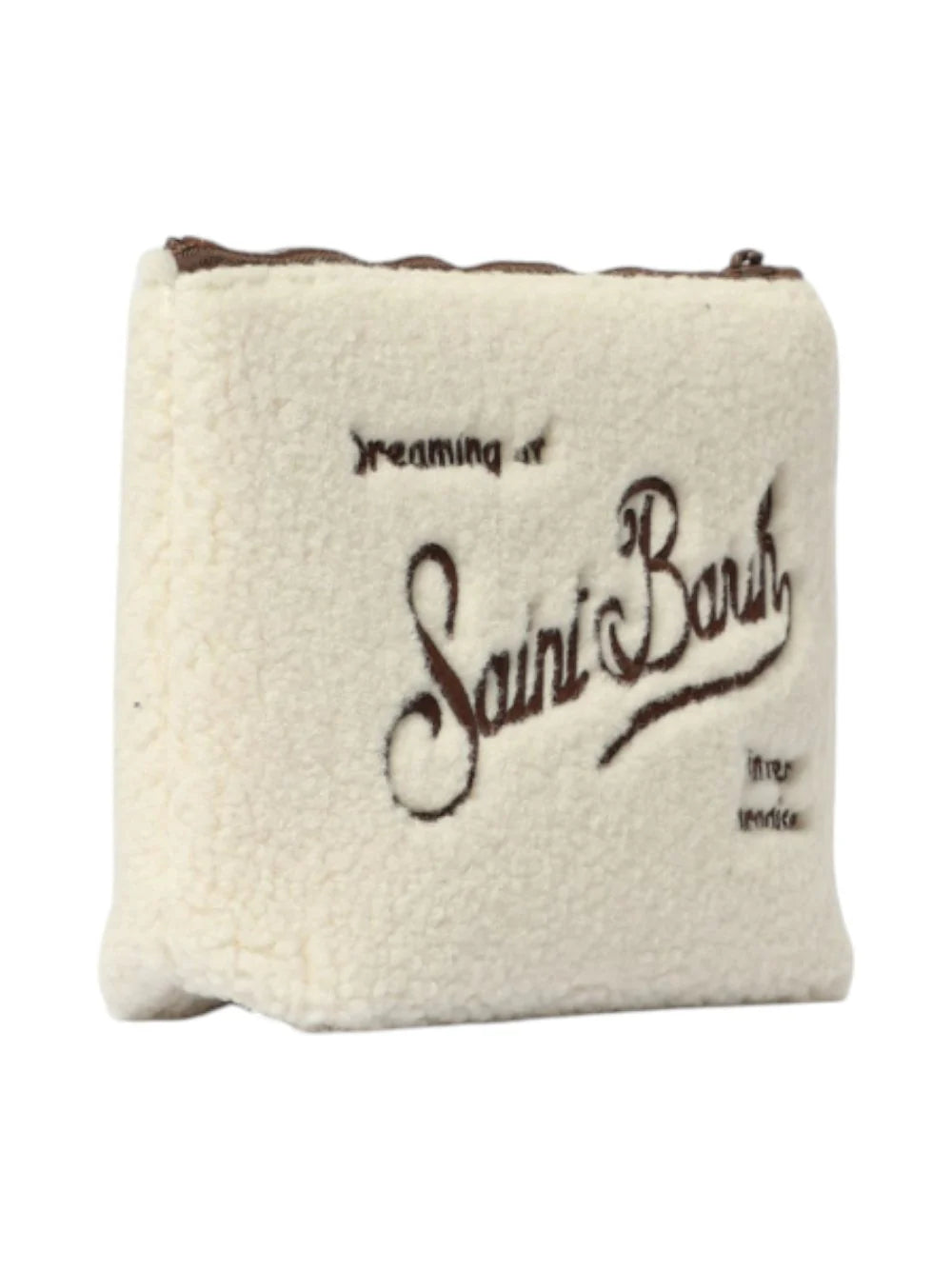 MC2 Saint Barth Pouch Aline Teddy | Cream/Brown