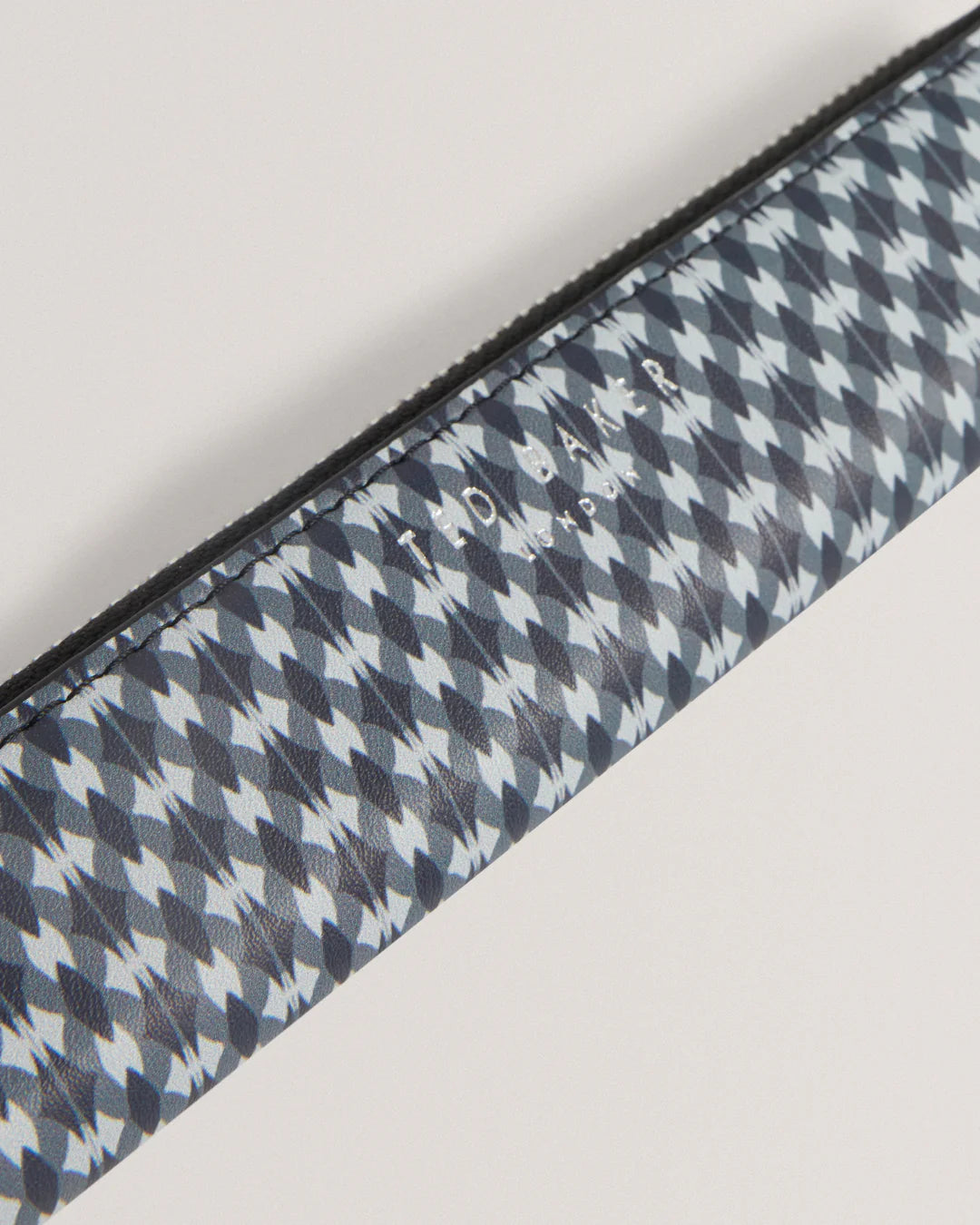 Ted Baker Glenvil Printed Pencil Case and Pen Set | Black